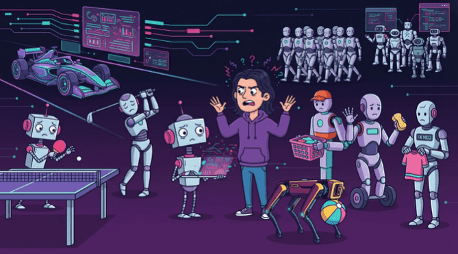 AI robots entering homes and daily life