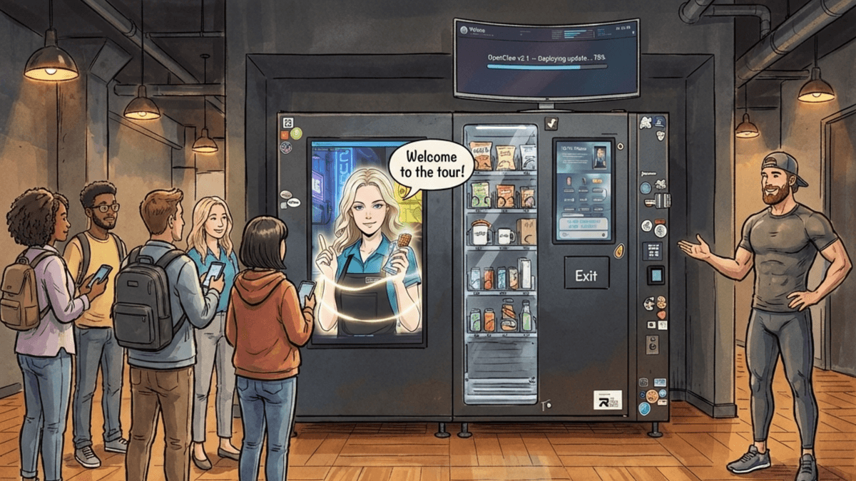 What actually happens when an AI runs a real business